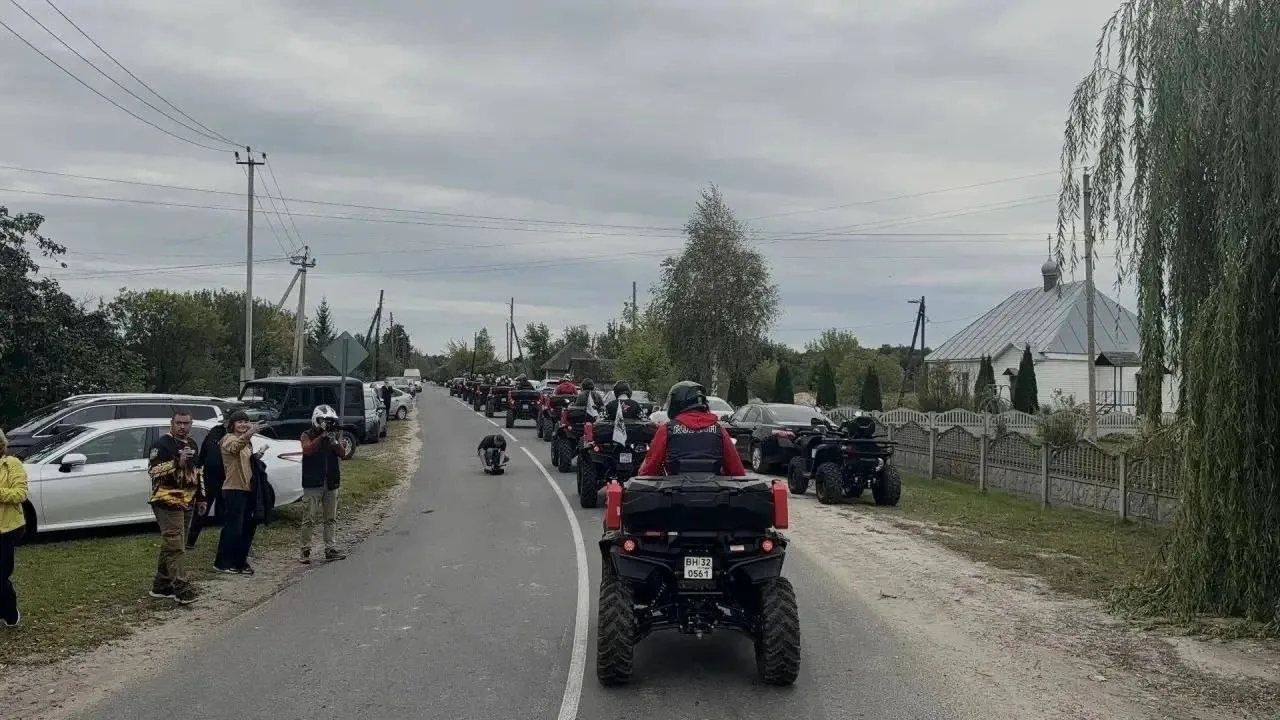 🏍️ В Брянском районе прошёл мотопробег по местам воинской славы