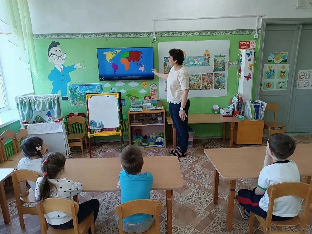 ✨Сегодня в детском саду прошли мероприятия к Международному дню Земли.