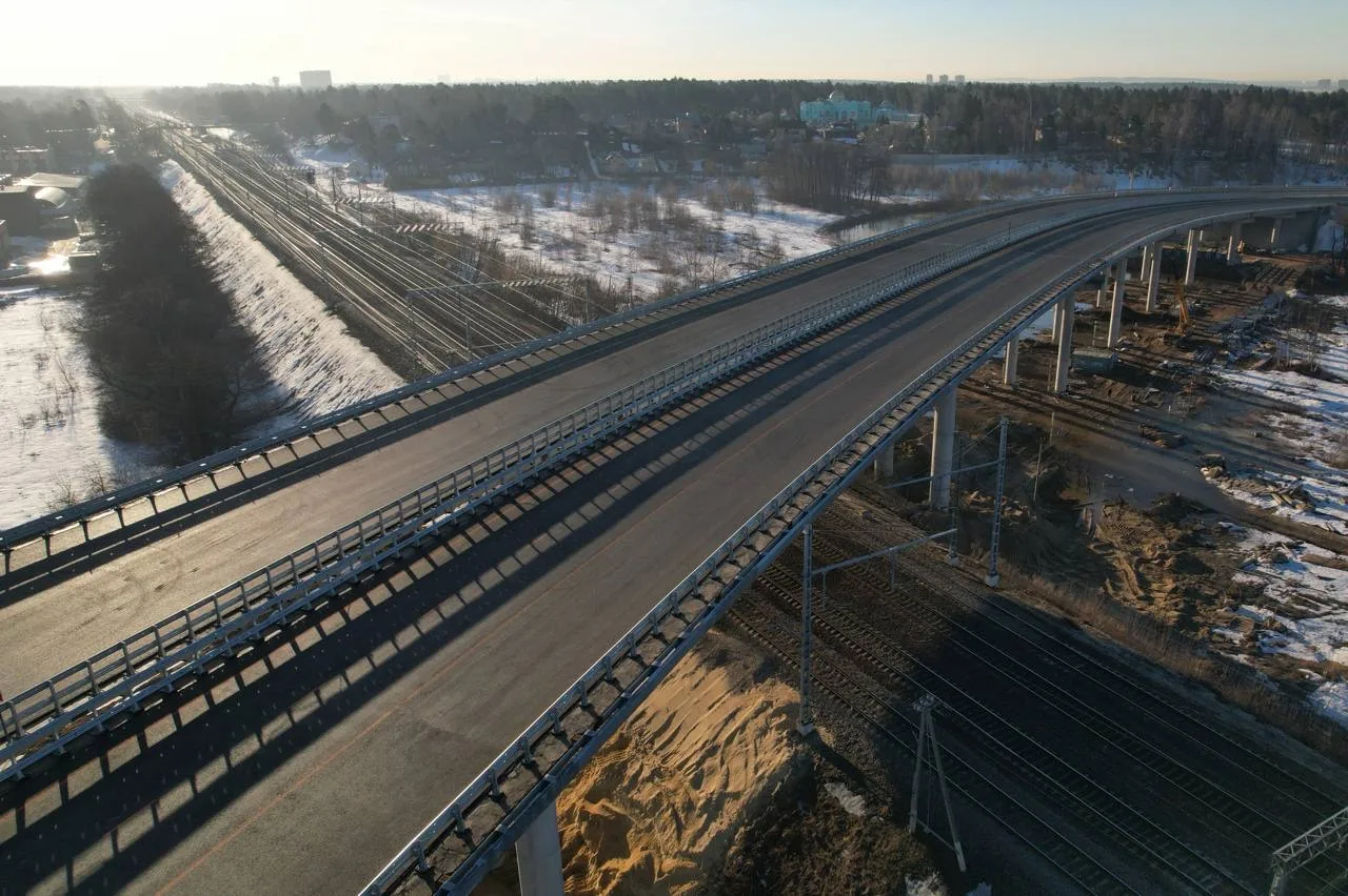 🛣️ Сегодня работаем в Люберцах. Запустили движение по новому участку Южно-Лыткаринской автодороги — 
