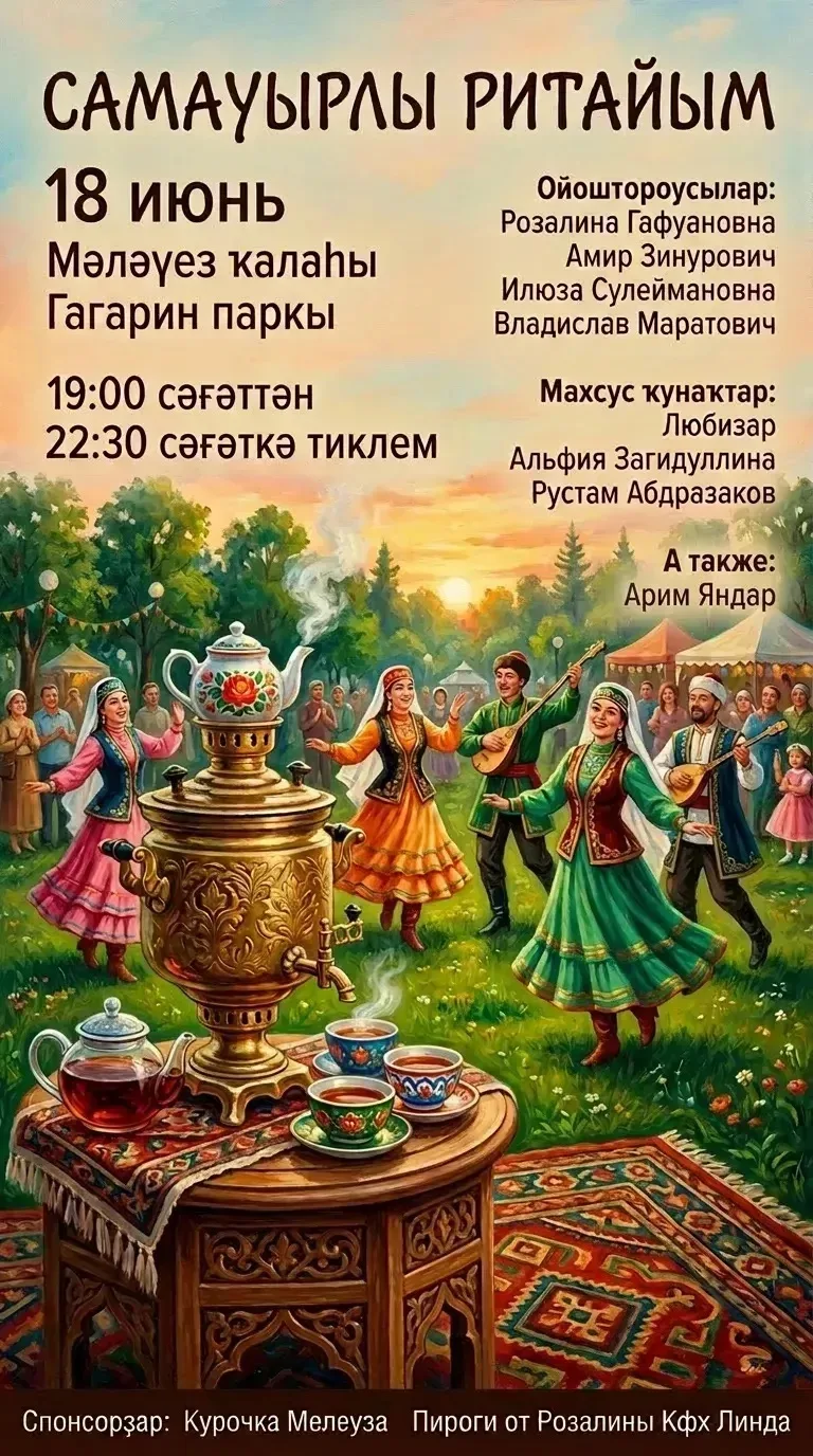 Иртәгә Ритайым 🔥 бараһығыҙмы?