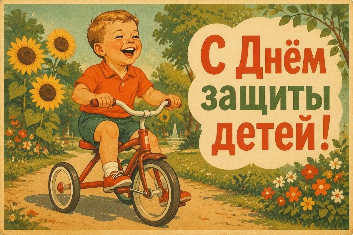 Дорогие ребята! 😊 Сегодня мы празднуем замечательный праздник – День защиты детей ❤️ Это день весел