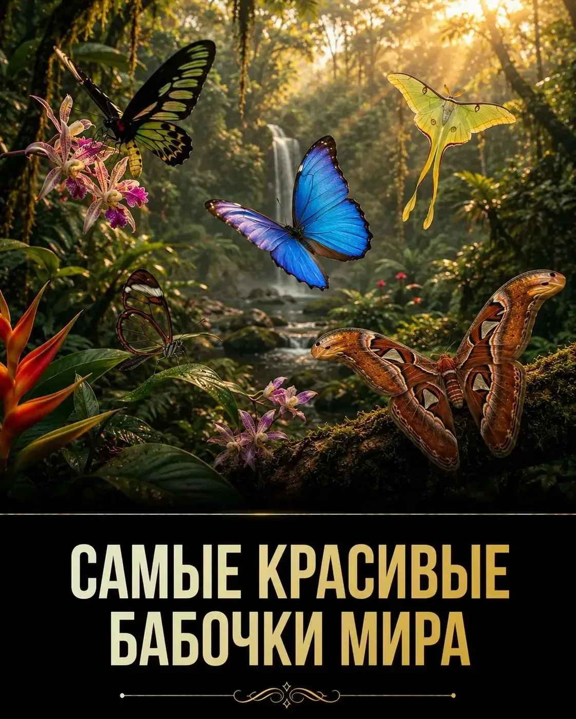Самые красивые бабочки мира🦋