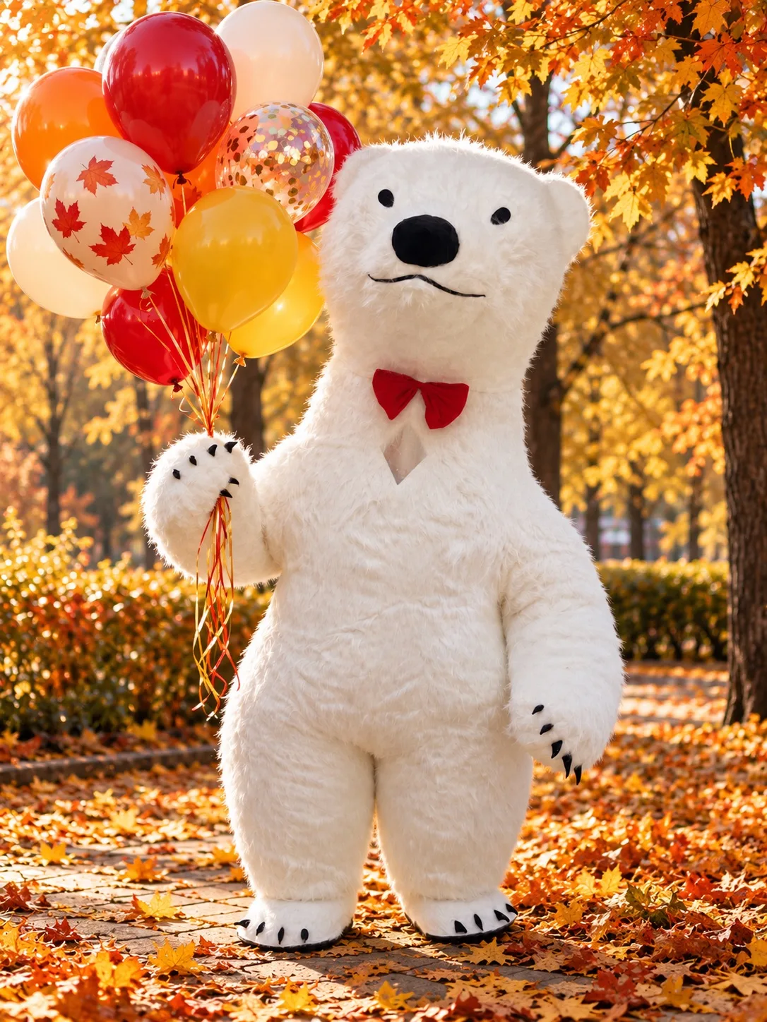 🐻🤍 Друзья, пока на улице ещё тепло и солнечно, самое время устроить кому-то необычный...