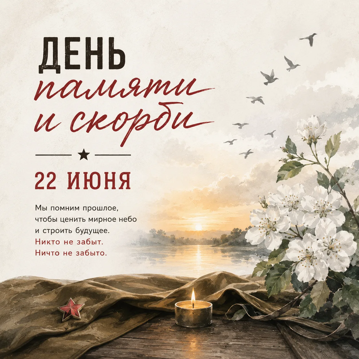 День памяти и скорби ✨️