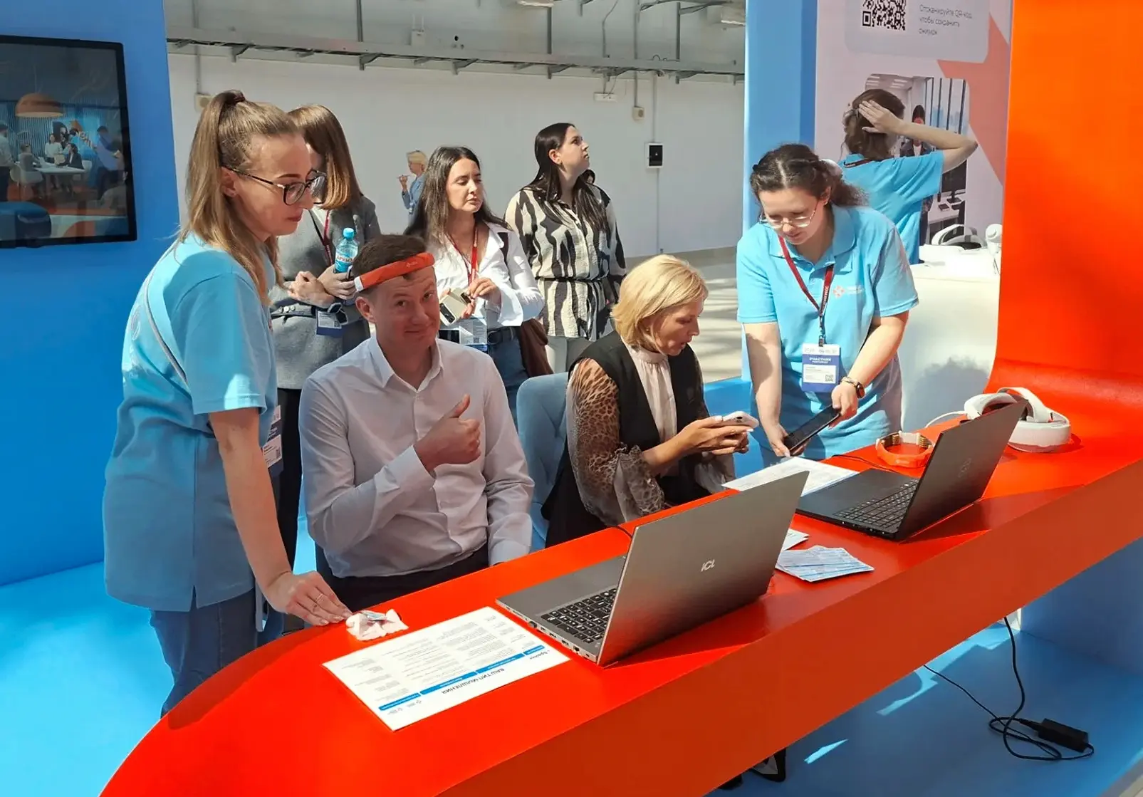 💥 Специалисты Кадрового центра «Работа молодёжи России» на форуме ВНОТ-2026