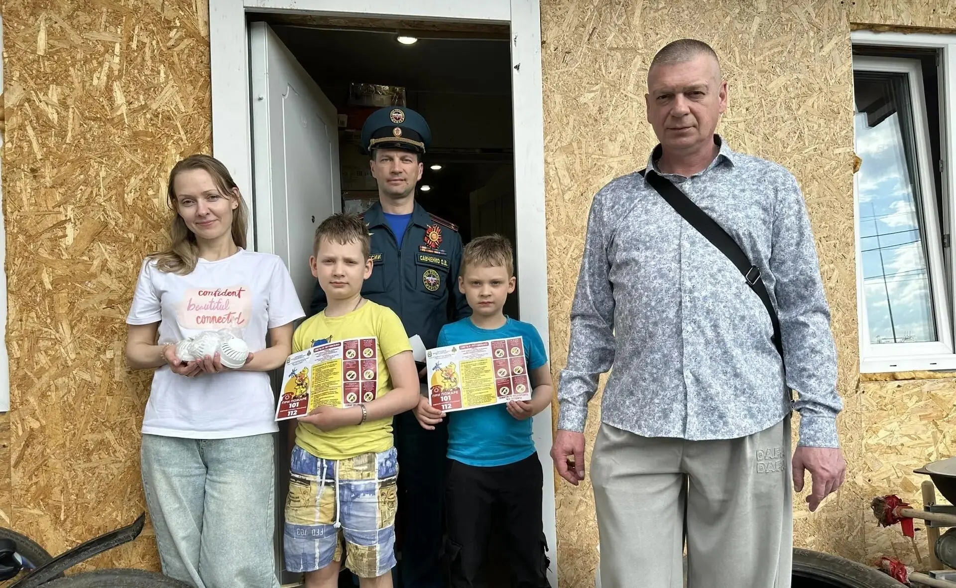 🚨В Ленинском округе продолжается оснащение жилья многодетных семей пожарными извещателями  В рамках 