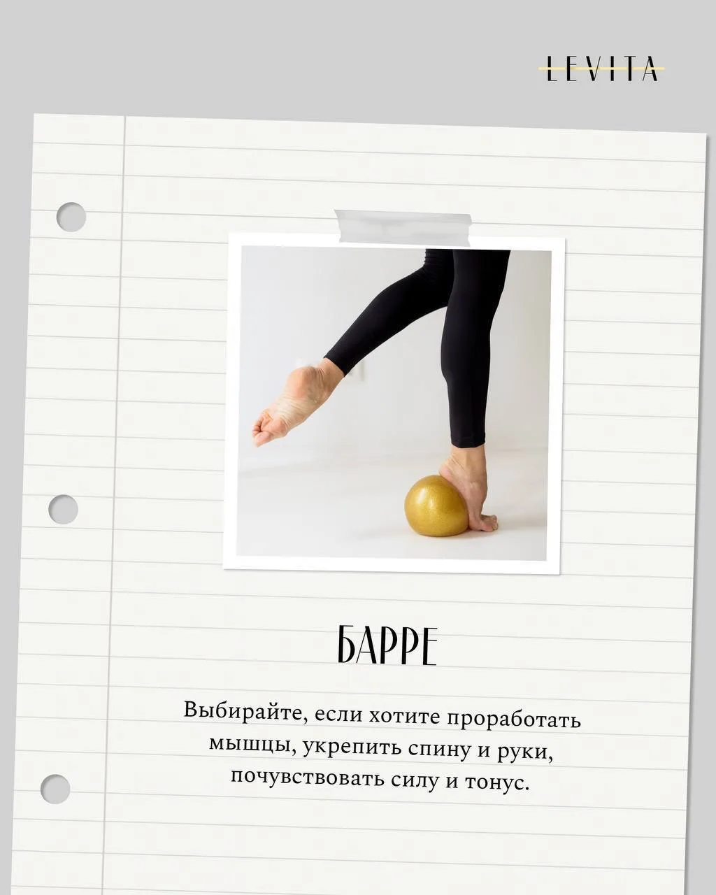 Как выбрать направление в LEVITA — мини-гид✨

В нашей студии много направлений — и каждое из них пом