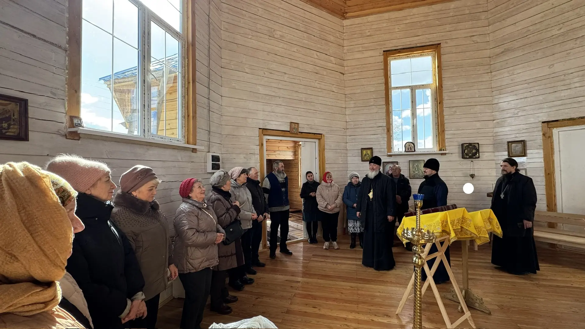15 апреля, в Светлую Среду, завершая пастырский визит по храмам Качугского района, митрополит Иркутс