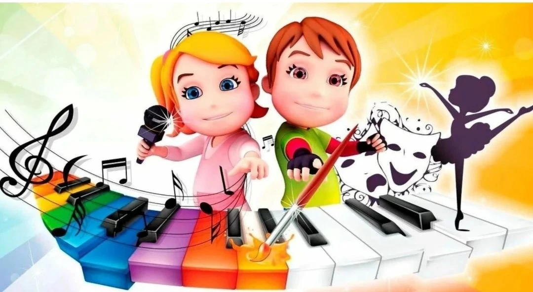 Муз студия "Веселые нотки" приглашает детей 2-7 лет на комплексные муз.занятия, включающие в себя иг