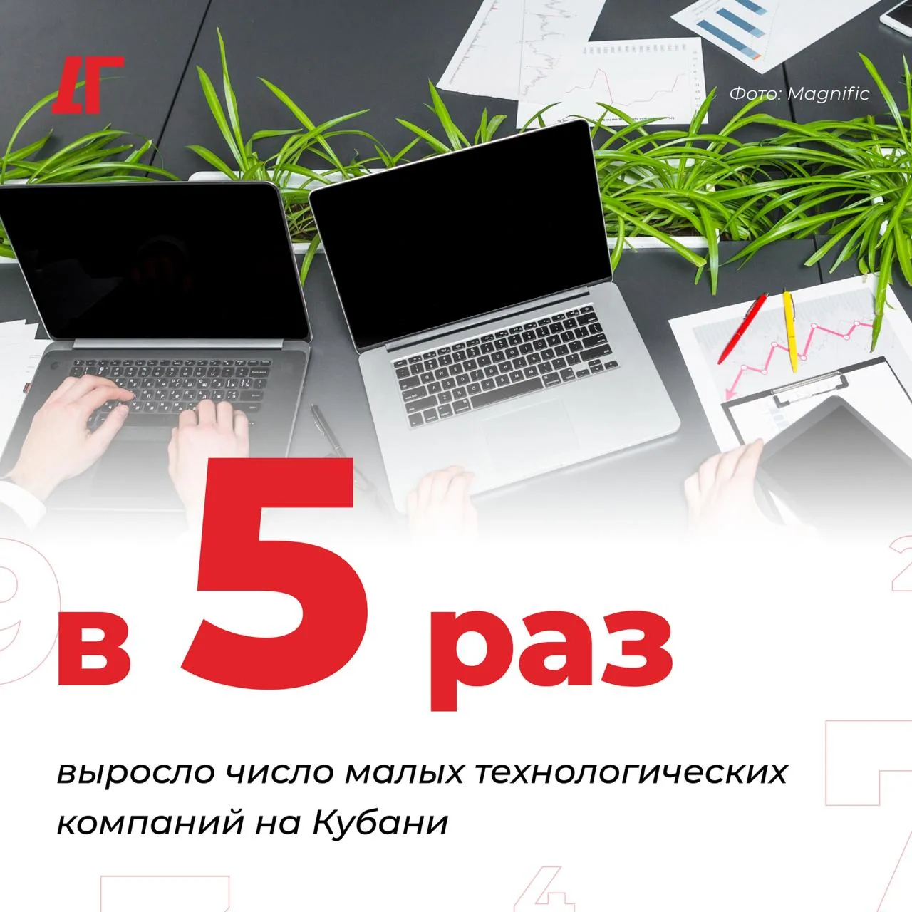 На Кубани число малых технологических компаний выросло в 4,5 раза