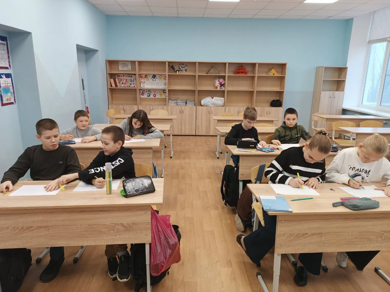 Обучающиеся 5 и 7х классов приняли участие в тренинге "Мир, который я создаю"