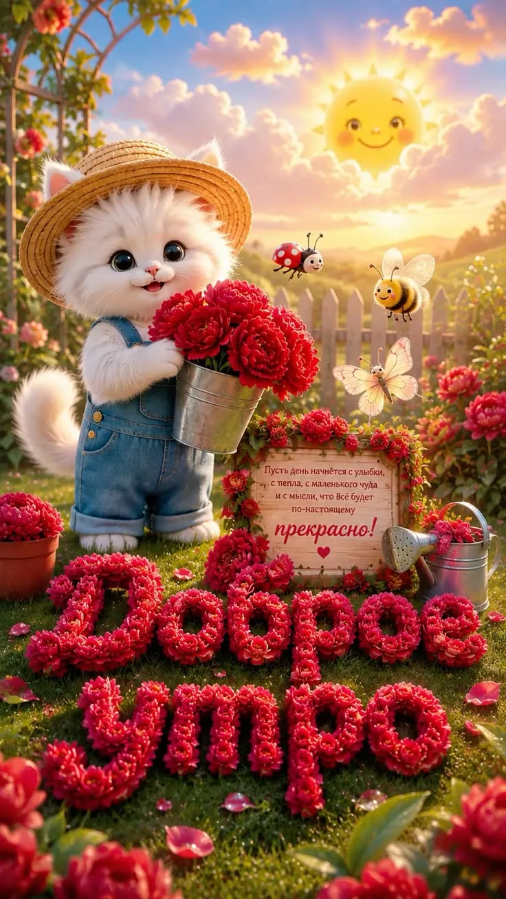 🌞🎉 Желаем бодрого утра и замечательного дня!
