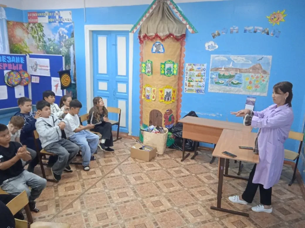💫 Второй день  в летнем лагере "Созвездие Первых" в МКОУ "ООШ с Михайловки"  прошел по...
