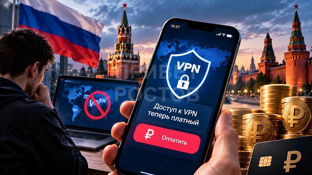 ️ В России использование VPN в России хотят сделать платным