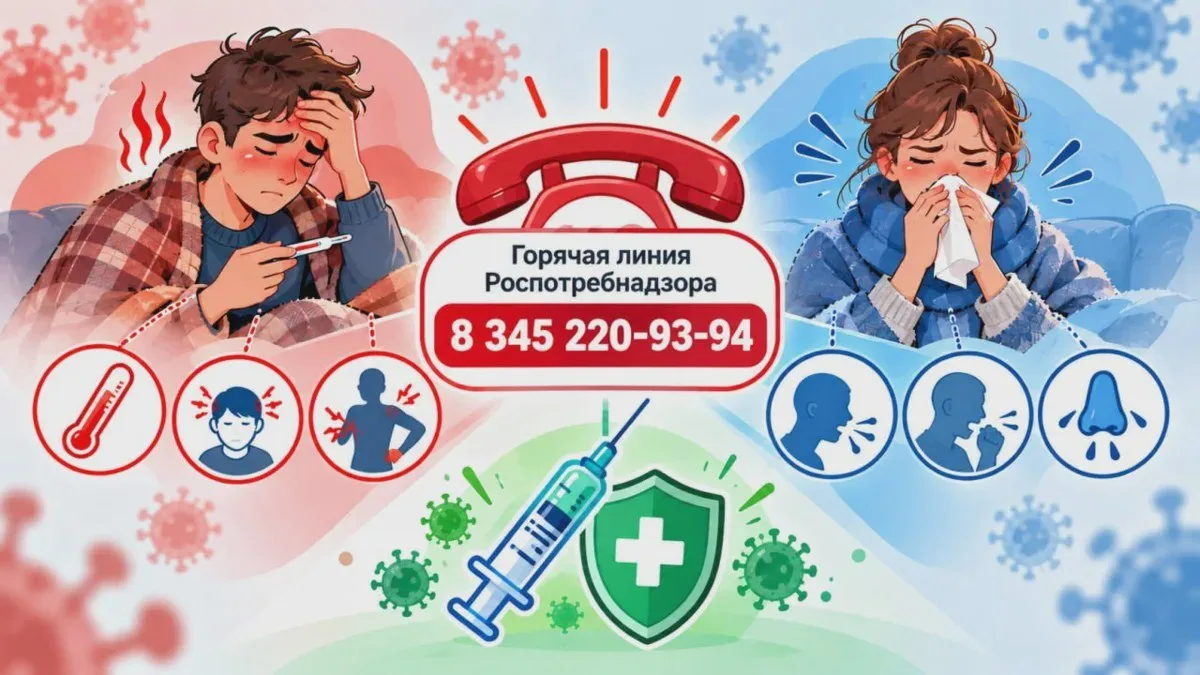 Горячая линия о гриппе и ОРВИ — до 2 октября
