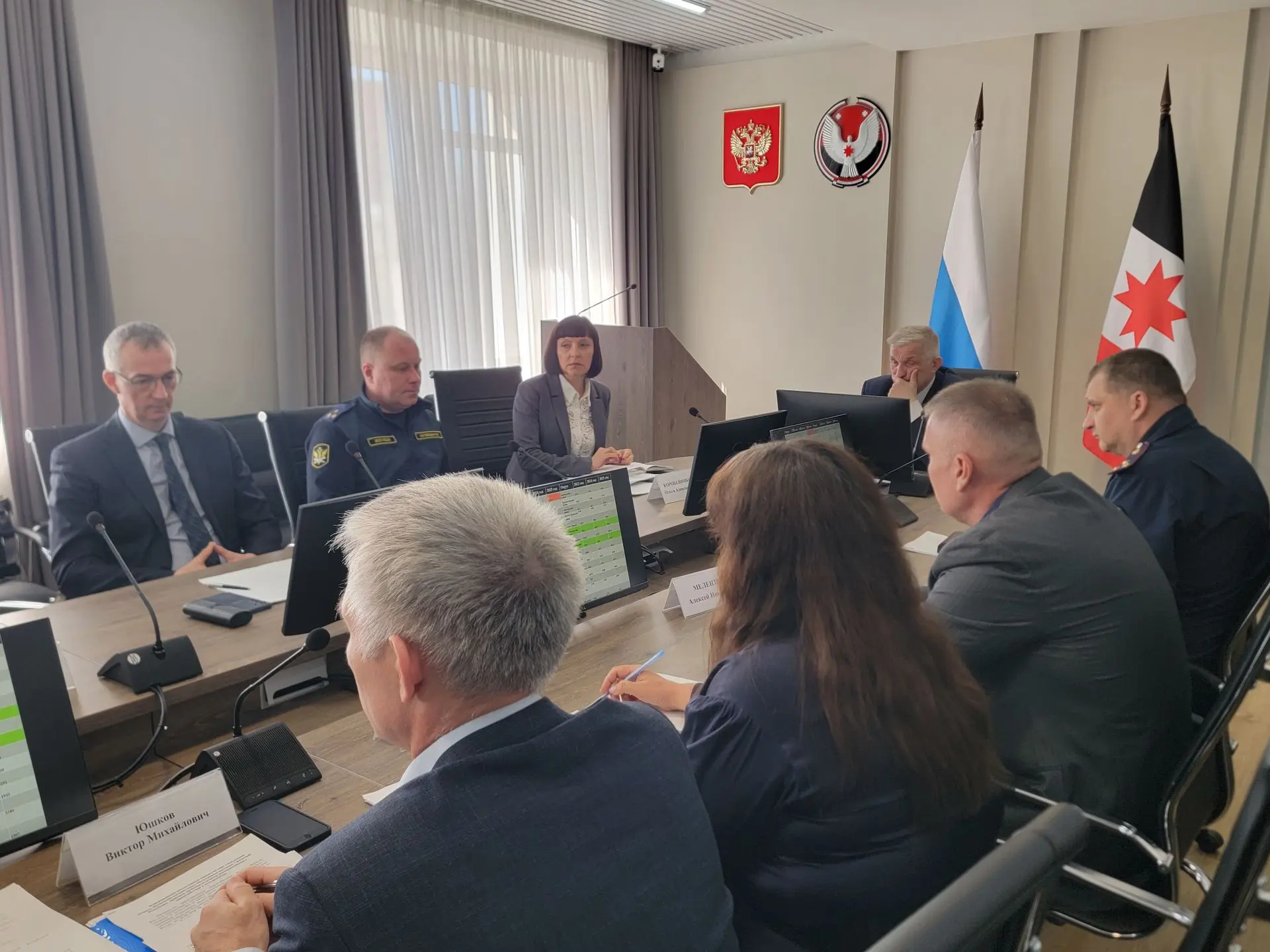 Состоялось заседание Координационного совета при Управлении Минюста России по Удмуртской Республике.
