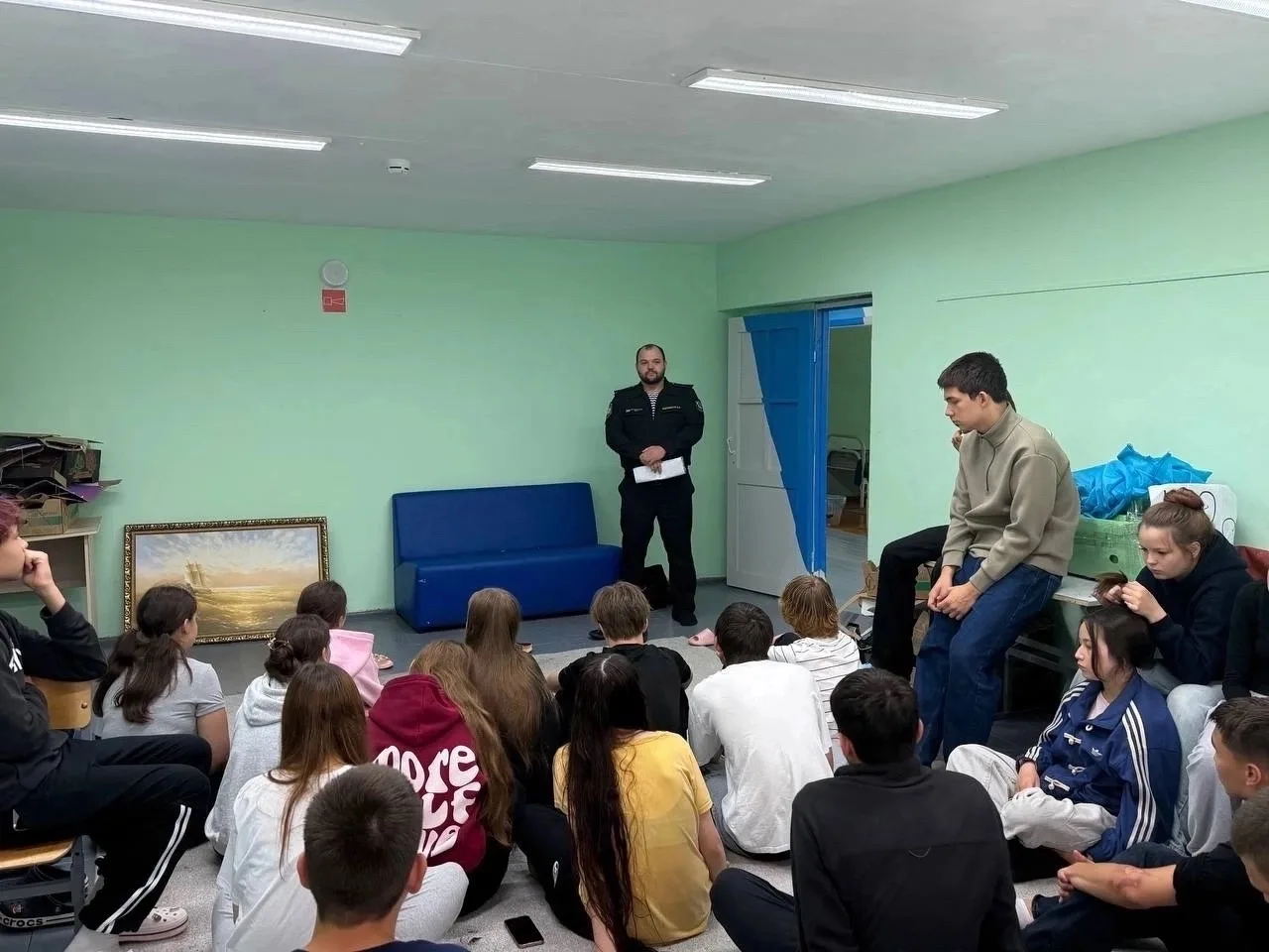🏕️ Наши бригантинцы уже прибыли в лагерь, успешно заселились и познакомились со своими...