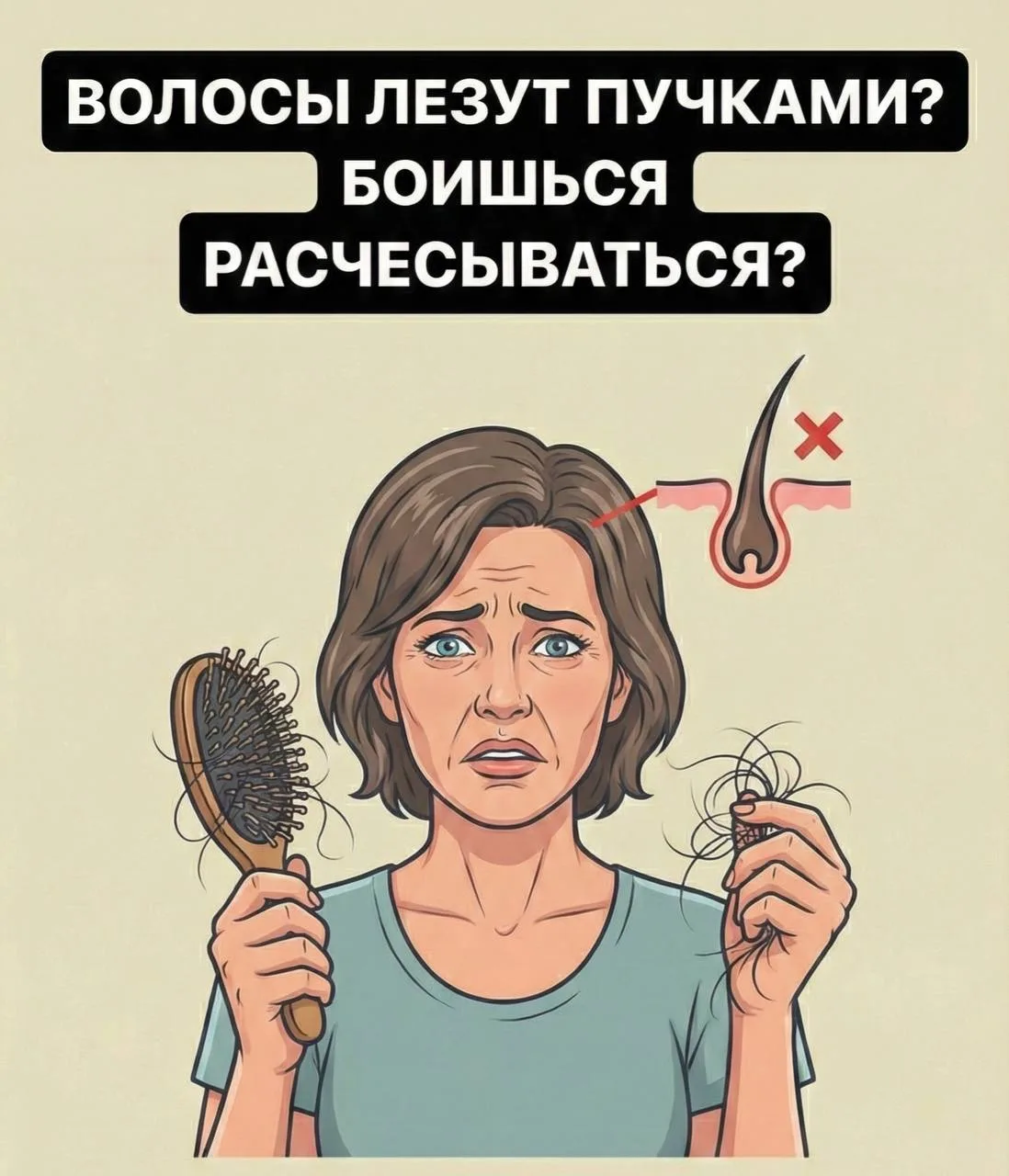 «Вся ванна в волосах»: почему шампуни не спасут твою прическу?  Волосы для твоего организма — это «п