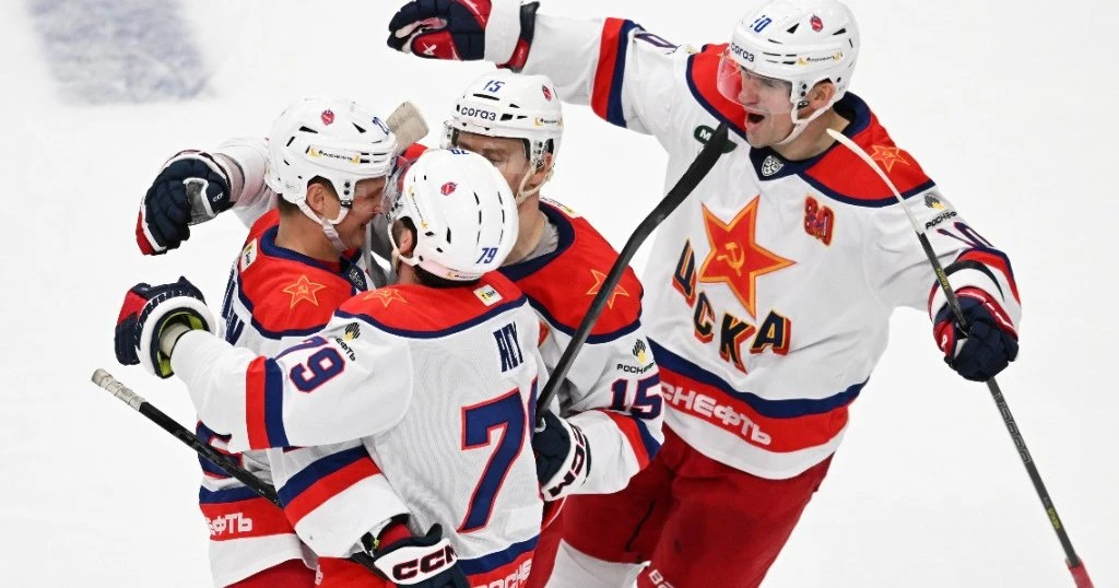 🏒 Хайруллин оформил дубль: ЦСКА разобрался с минским «Динамо» и довел серию до семи побед
