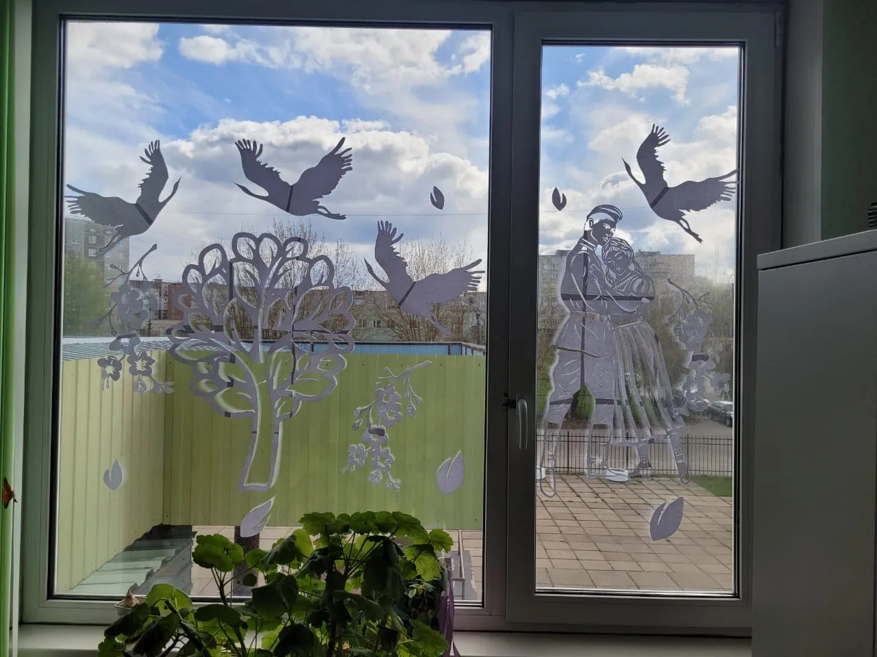 🎗🕊Всероссийская акция «Окна Победы» проходит в преддверии 9 Мая, объединяя жителей ст...