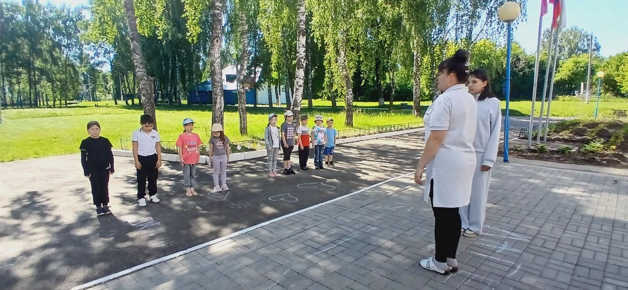 Пришкольный лагерь "Солнышко" день 4.