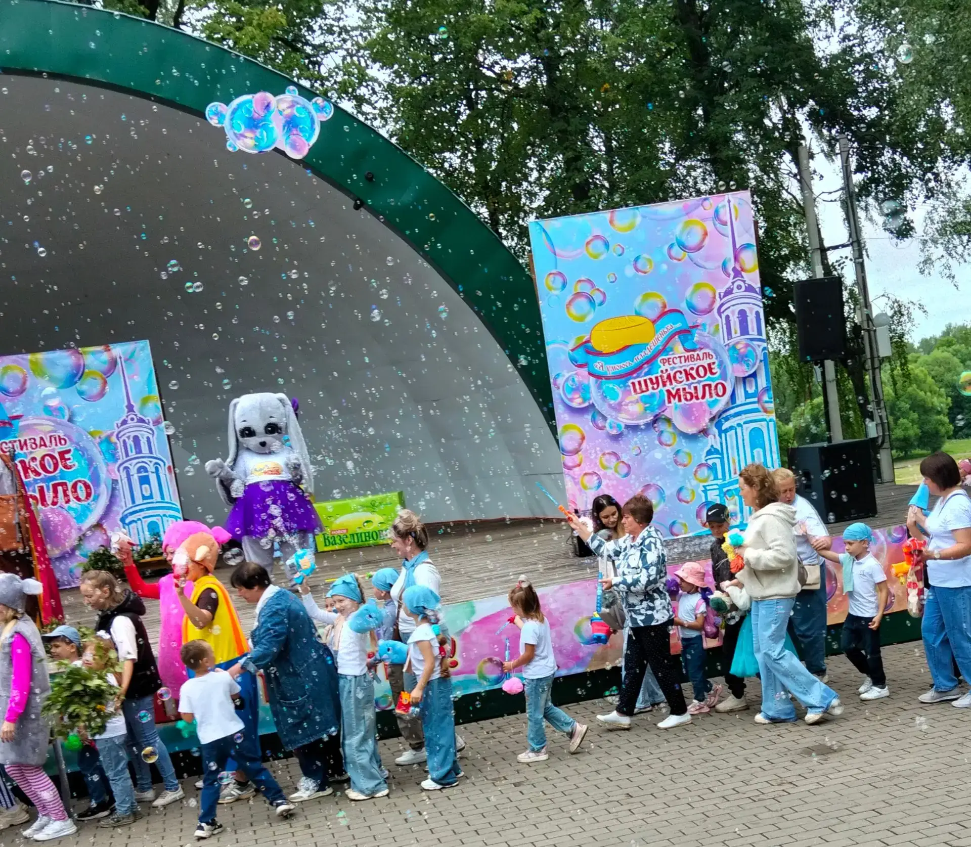 «Гнездышко» на фестивале «Шуйское мыло»! 
⁣
В минувшие выходные наш детский сад принял участие в еже