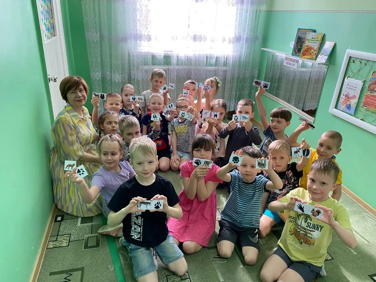 📖В подготовительной к школе группе № 4 состоялась очередная встреча в Литературной гос...