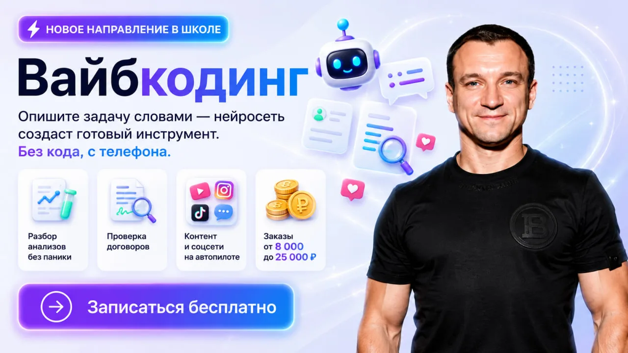 🔥 Новое направление в школе! Пока вы читаете этот пост, нейросеть могла бы написать ег...