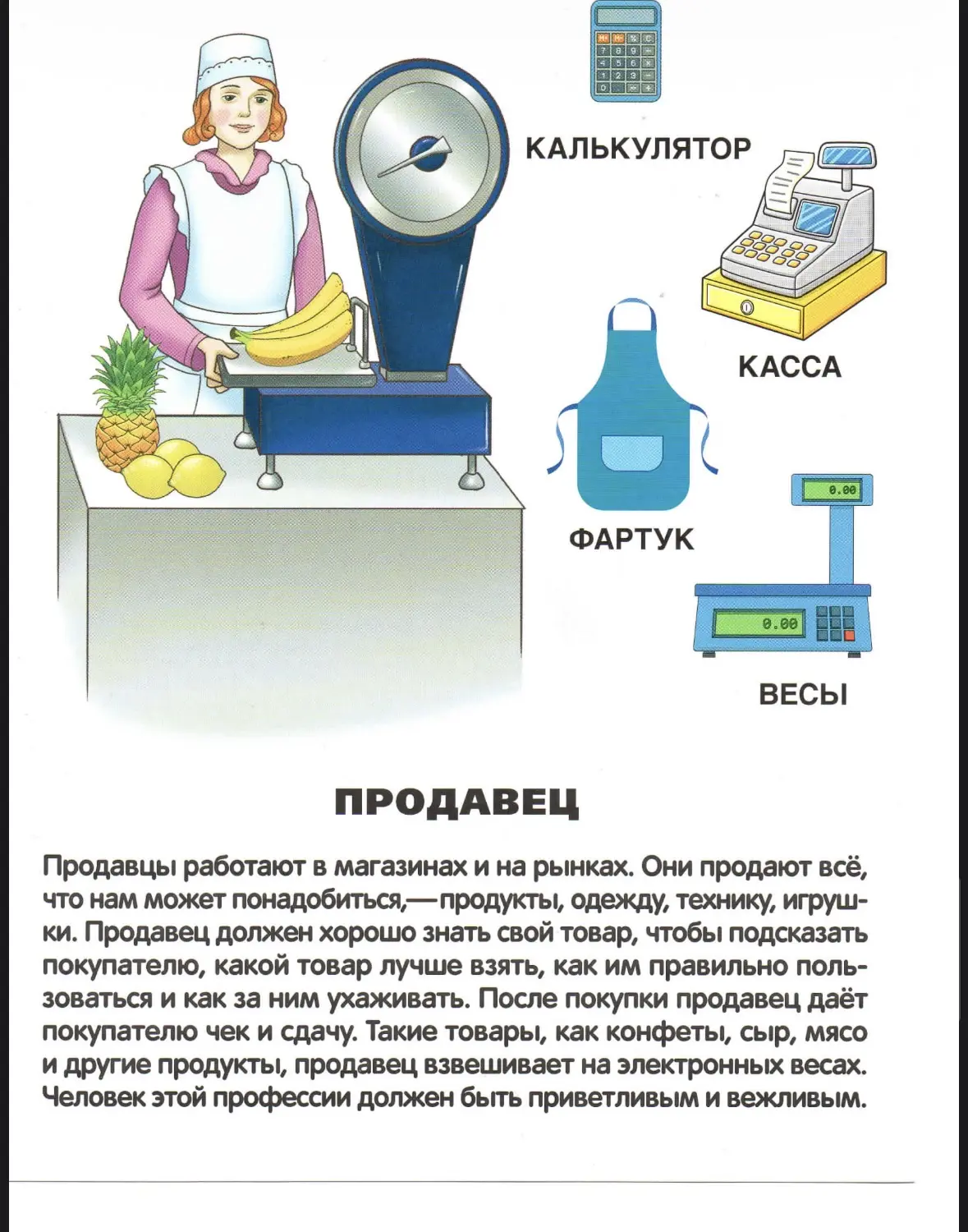 Профессии.