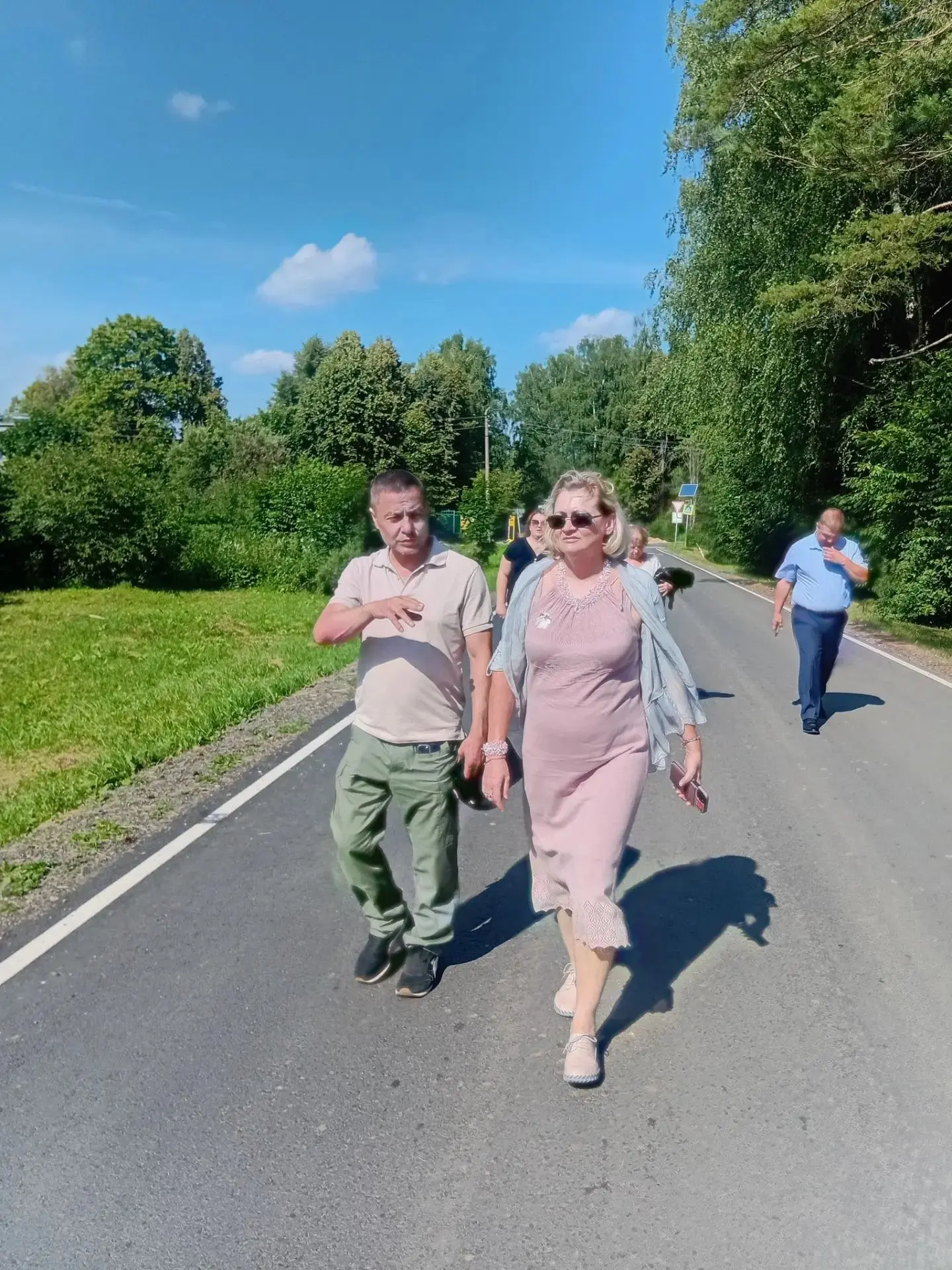 2 июля в поселке Васильчиново заместитель Главы Наро-Фоминского городского округа Наталья Николаевна
