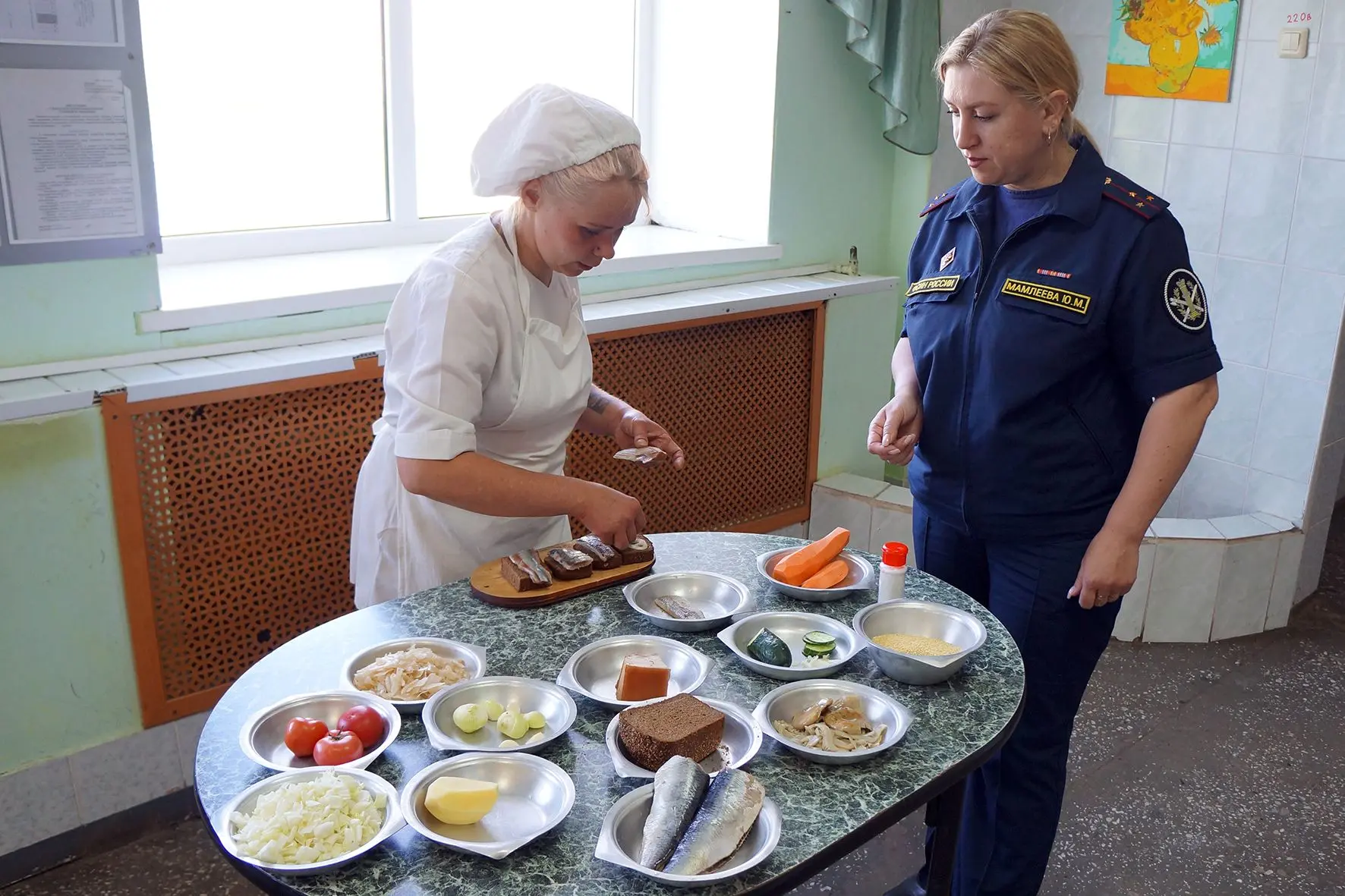 Олма когыль, солянке, чай…