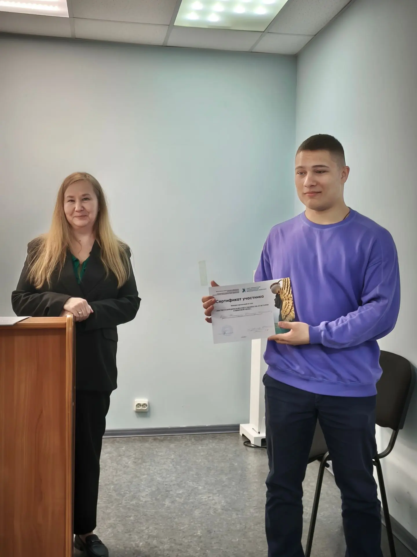 Кафедра теории и истории государства и права провела конкурс презентаций
На Юридическом факультете п