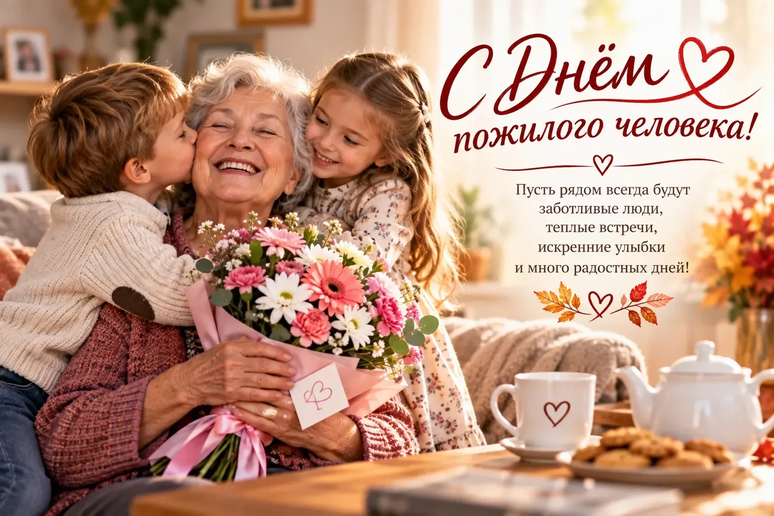 1 октября — День пожилого человека.