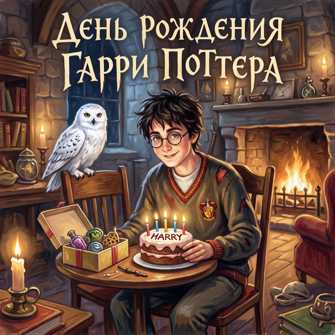 ⚡️🎂 31 июля — День рождения Гарри Поттера 🎂⚡️

Сегодня день рождения отмечает один из самых знамен