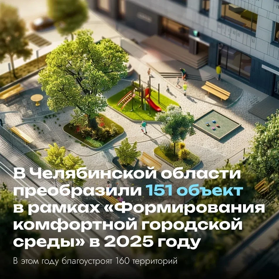 🏗️ Благоустройство по нацпроекту продолжается