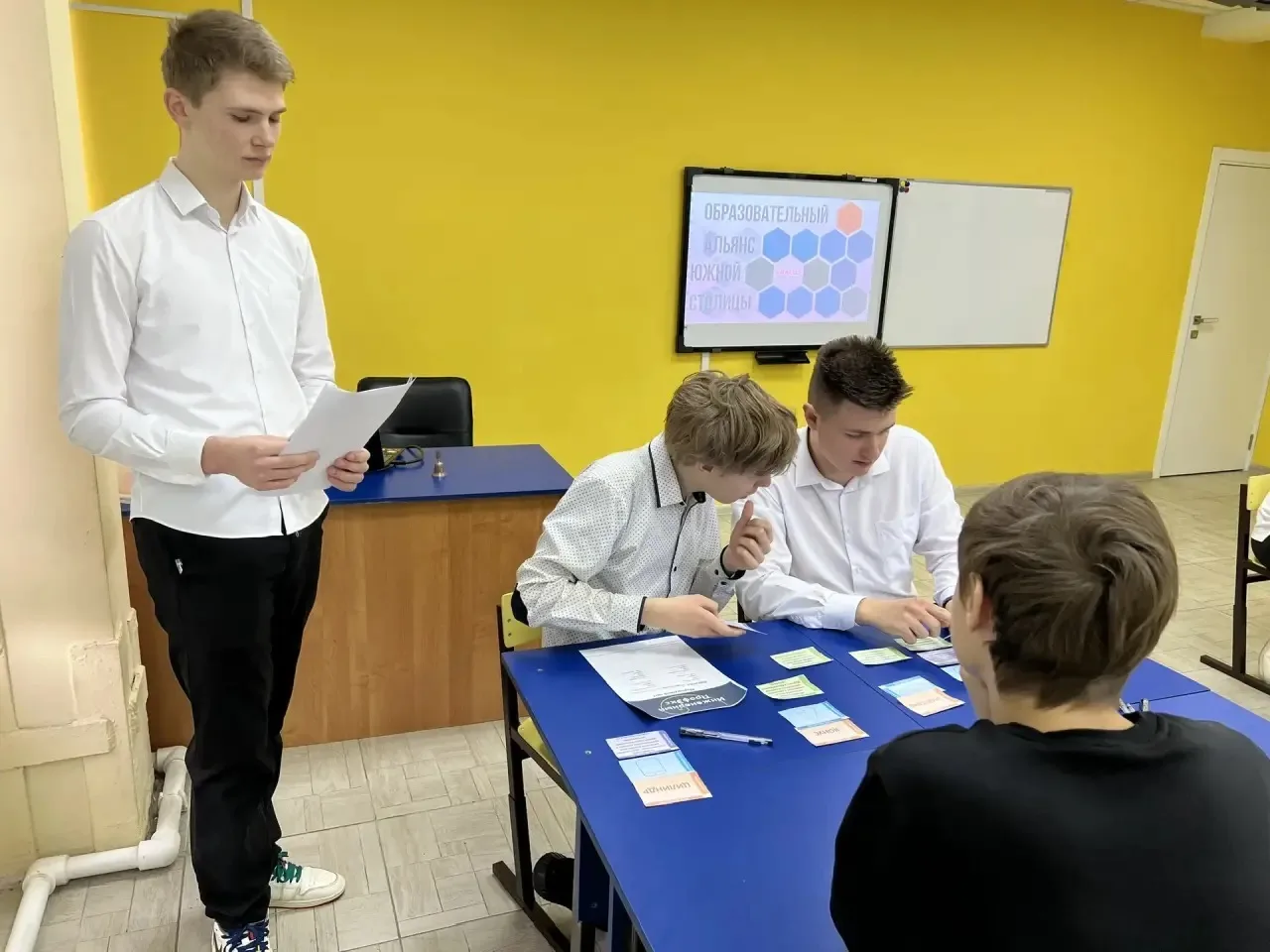 В МБОУ "Лицей № 58" при поддержке РРО Союзмаш, МАУ ИМЦО (ОАЮС) состоялся третий этап интеллектуальны