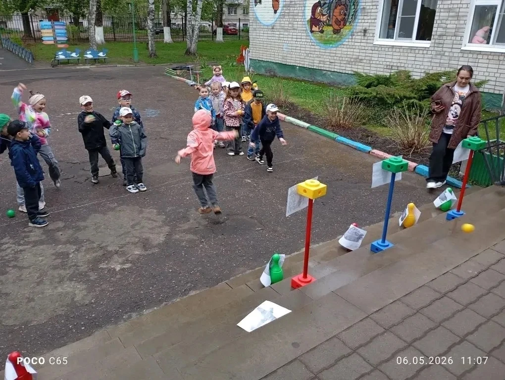 #ЦРРдетскийсад10 6 мая в нашем детском саду прошла спортивная  игра «Зарница», посвященная🎖Дню Побед