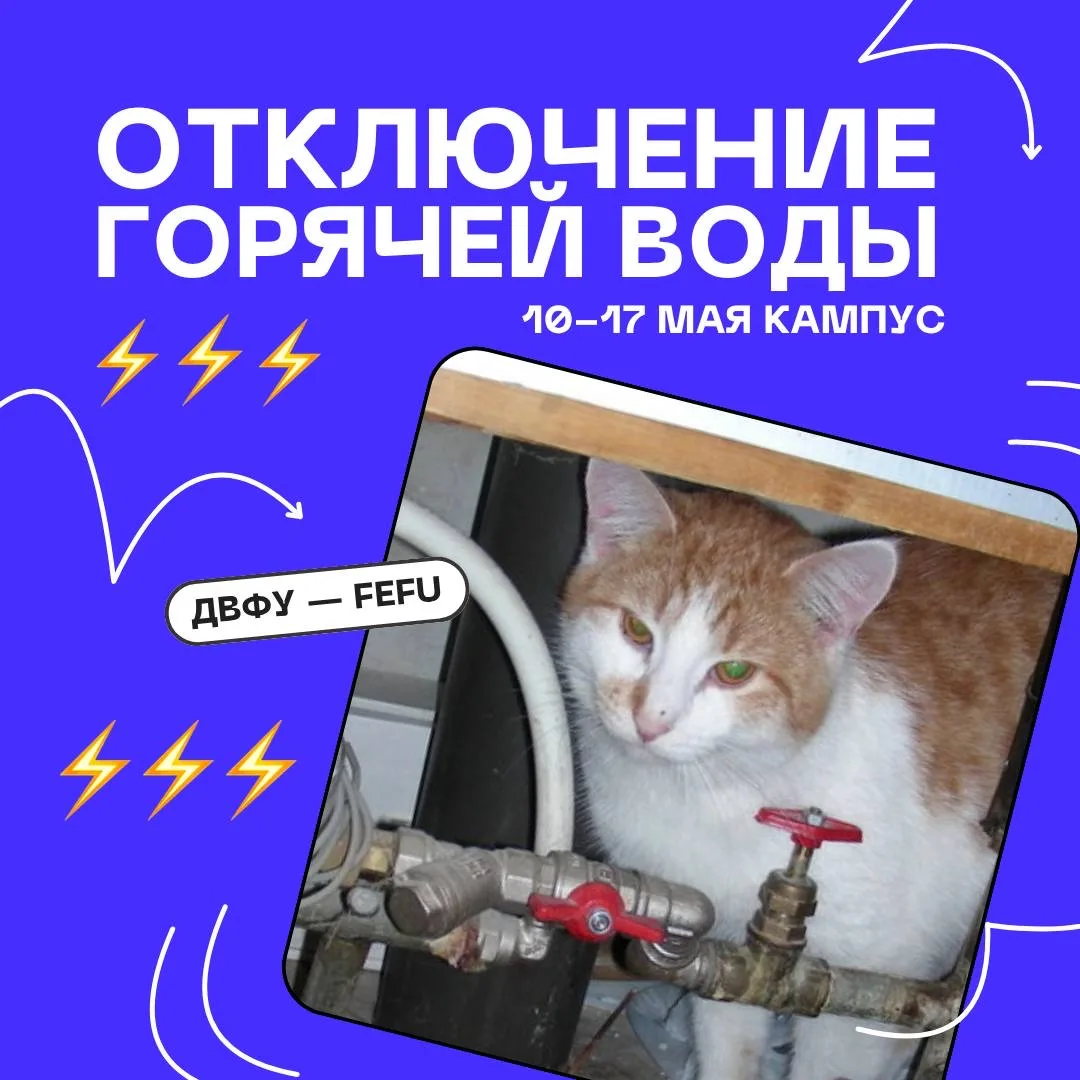 ⚡️🚿 Временное отключение горячего водоснабжения