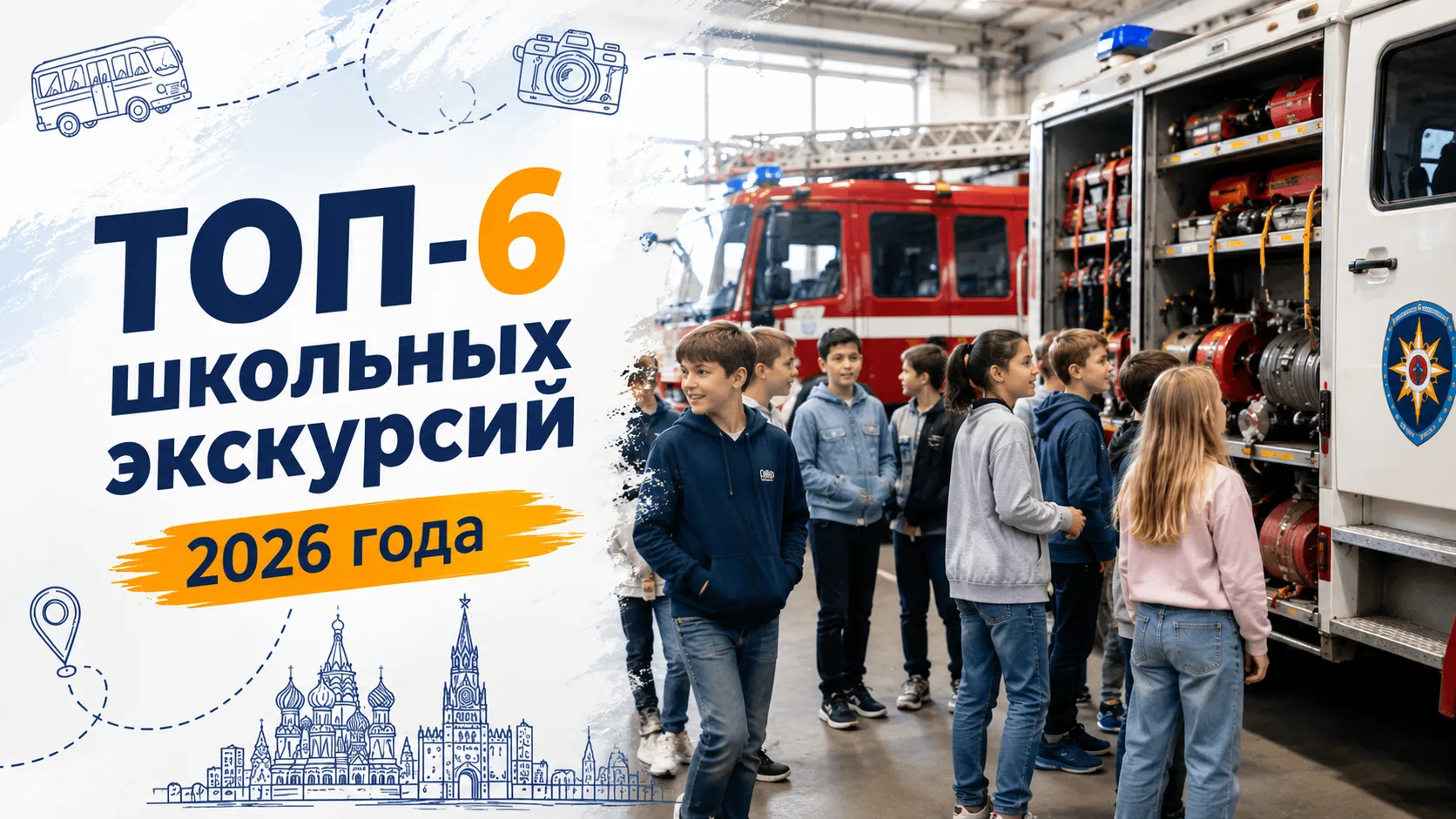 Мы часто слышим: «Посоветуйте экскурсию, чтобы дети были в восторге». Поэтому собрали л...