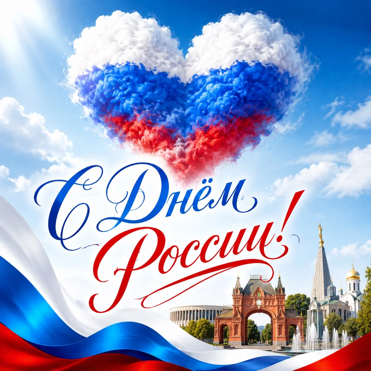 🇷🇺 Поздравляю с праздником – Днем России!