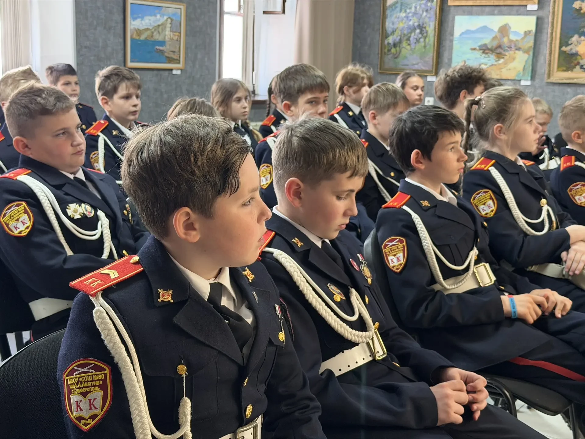 5‑й кадетский класс вместе с классным руководителем посетил Дом‑музей имени И. Л. Сельвинского.  Раб