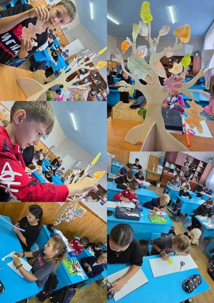 🌳 Дерево Мира в 3 А классе!