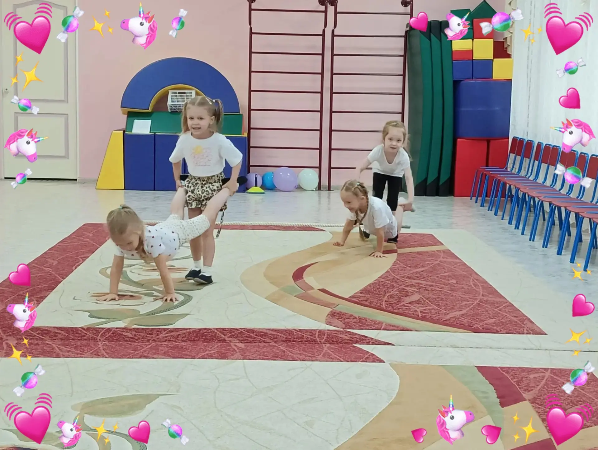 🎉 Неделя именинников в средней группе №4 города Биробиджан прошла на ура! 🥳