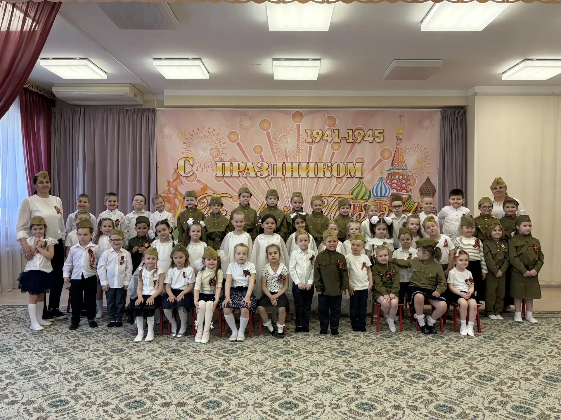 📝 «Помним, гордимся, благодарим»: проект, от которого захватывает дух!  В дошкольных отделениях МОУ 