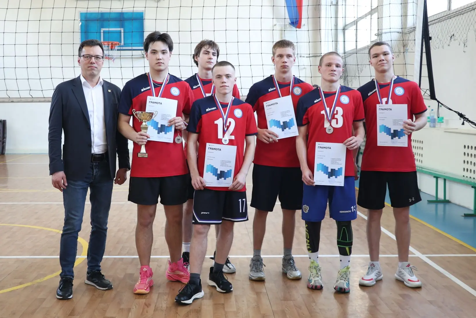 🏐 Кубок ректора СахГУ: подведены итоги турнира по волейболу!  На прошлой неделе мы узнали, какая ком