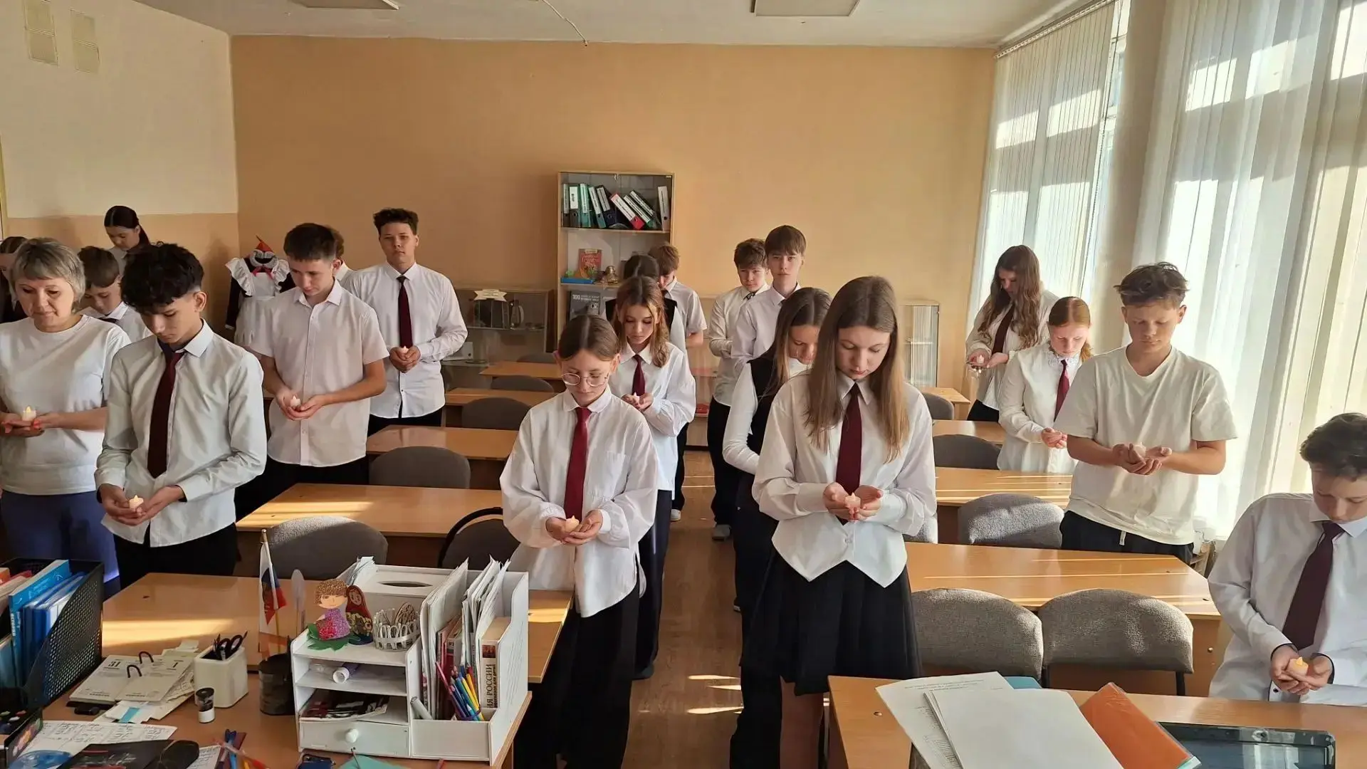 3 сентября сотрудники  ДК «Факел» для обучающихся 8г класса #ОЦ4Вольск  корпус 2 провел...