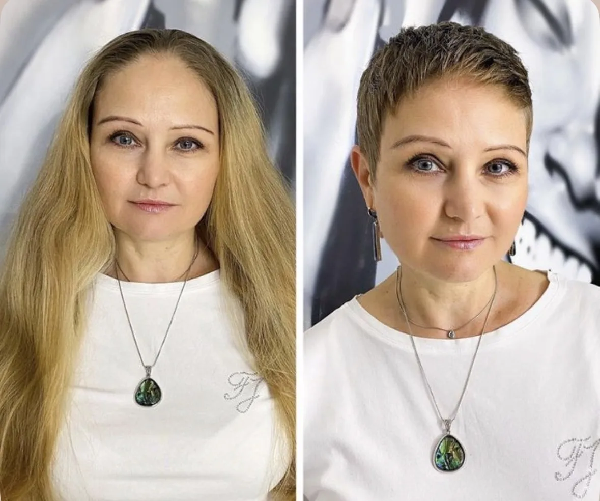 💇‍♀️Рубрика ДО/ПОСЛЕ голосуем девочки