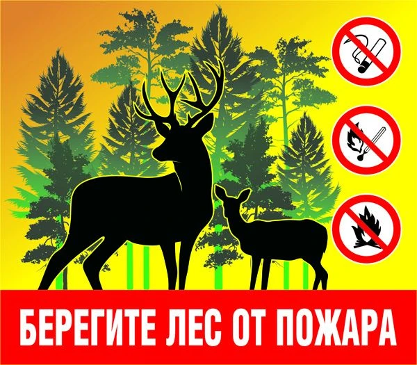 В жаркую, сухую и ветреную погоду повышается риск возникновения и быстрого распространения огня при 