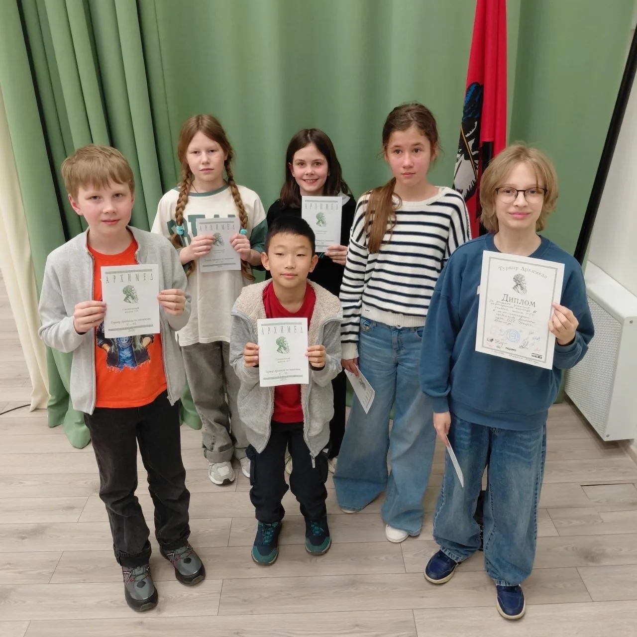 🔥🔥🔥 Главный диплом I степени и другие итоги команд Пятьдесят седьмой школы на XXXV Турнире Архимеда 