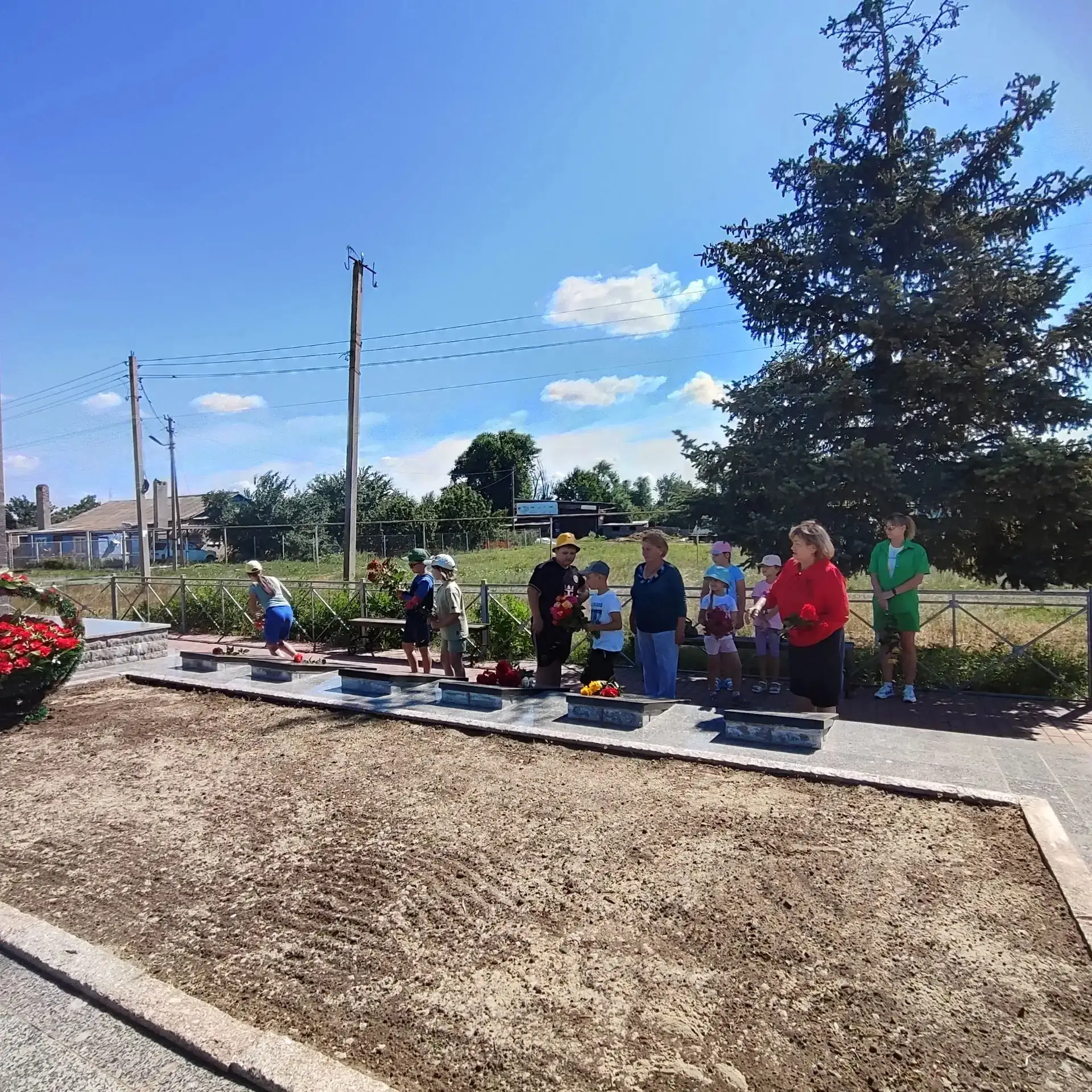 В летнем пришкольном лагере "Парус" на базе нашей школы сегодня прошли памятные мероприятия, приуроч